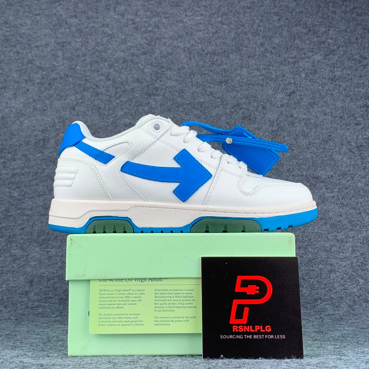 Off-White Out of Office 'White Blue' (SS21)