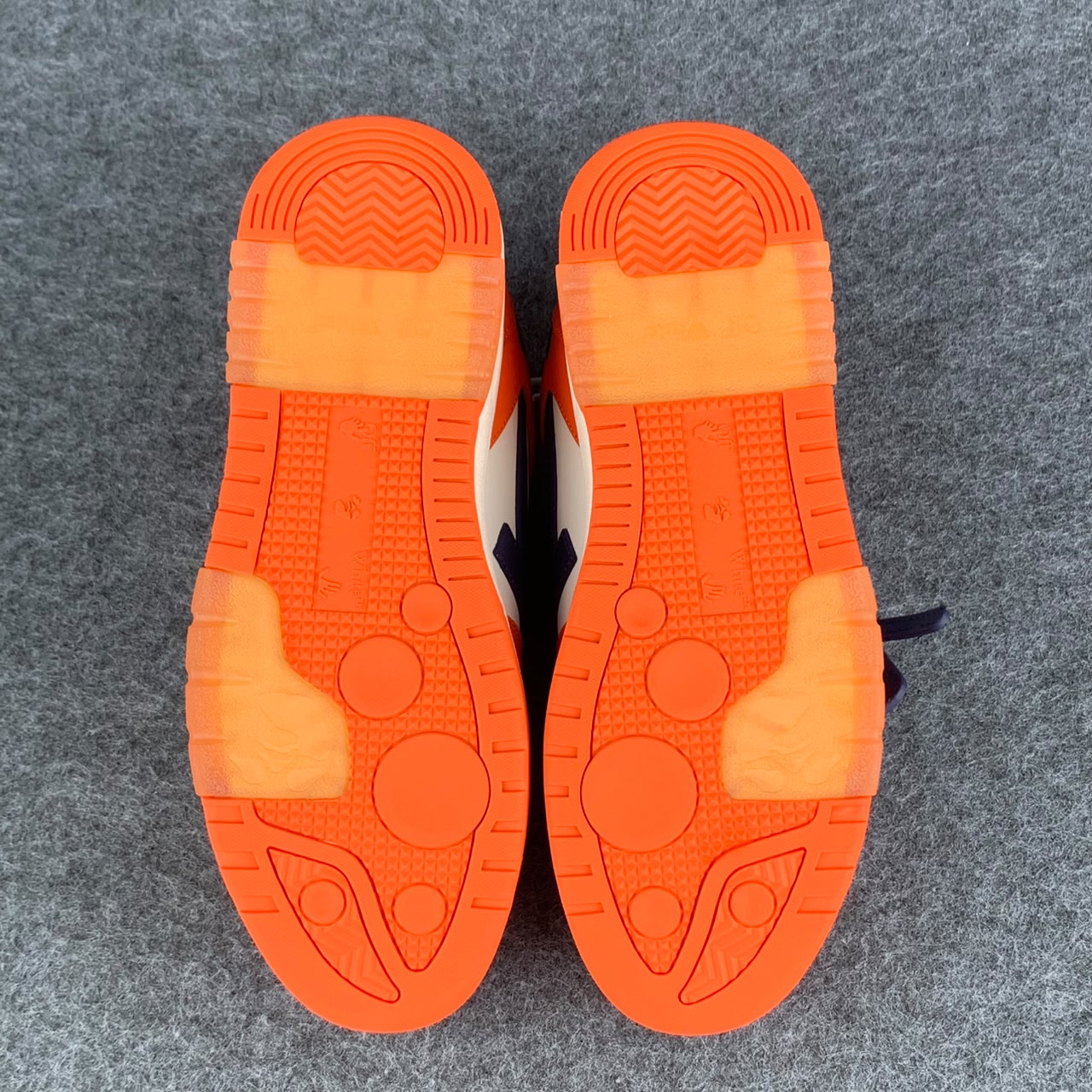 Off-White Out of Office 'White Orange Blue'