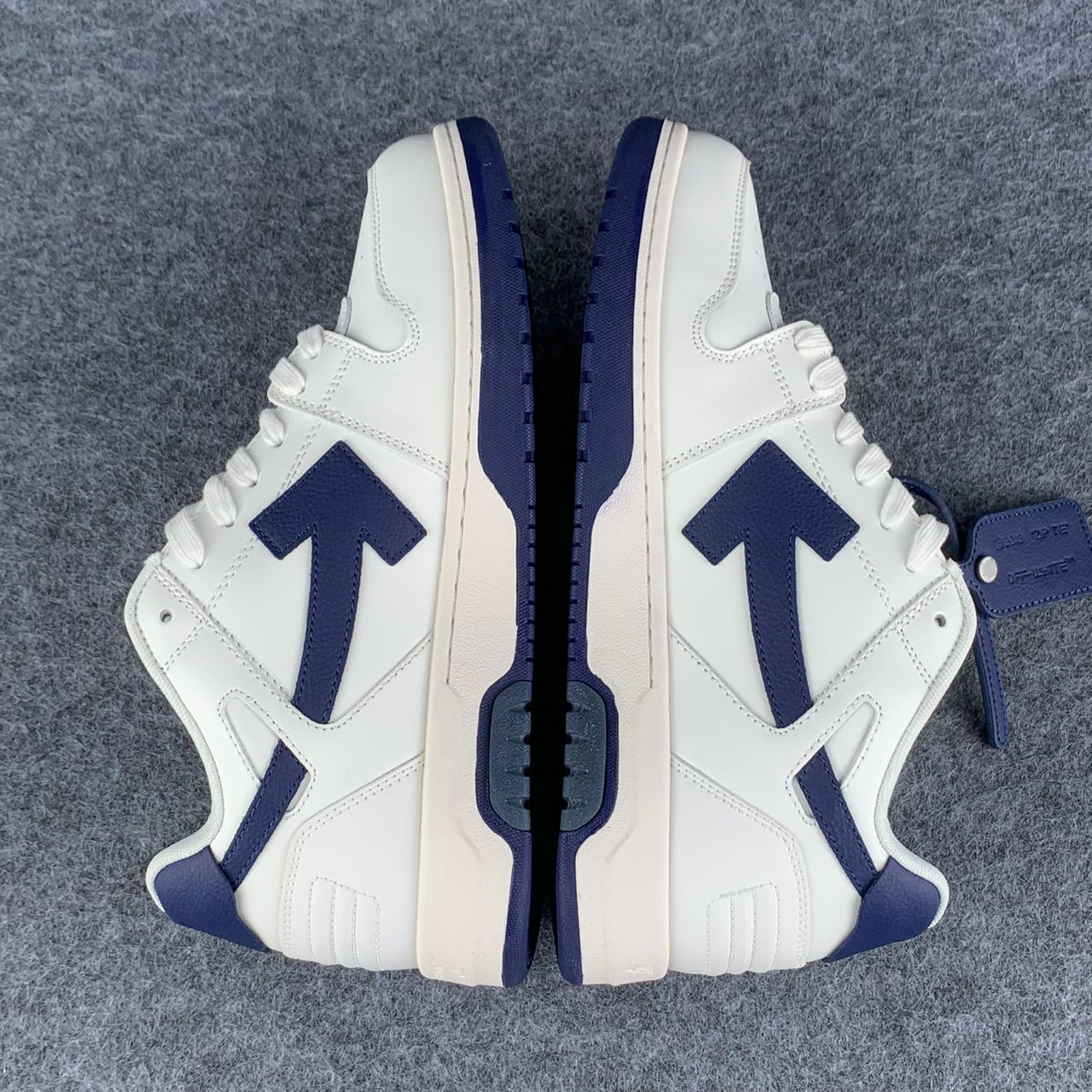 Off-White Out of Office 'White White Navy Blue'