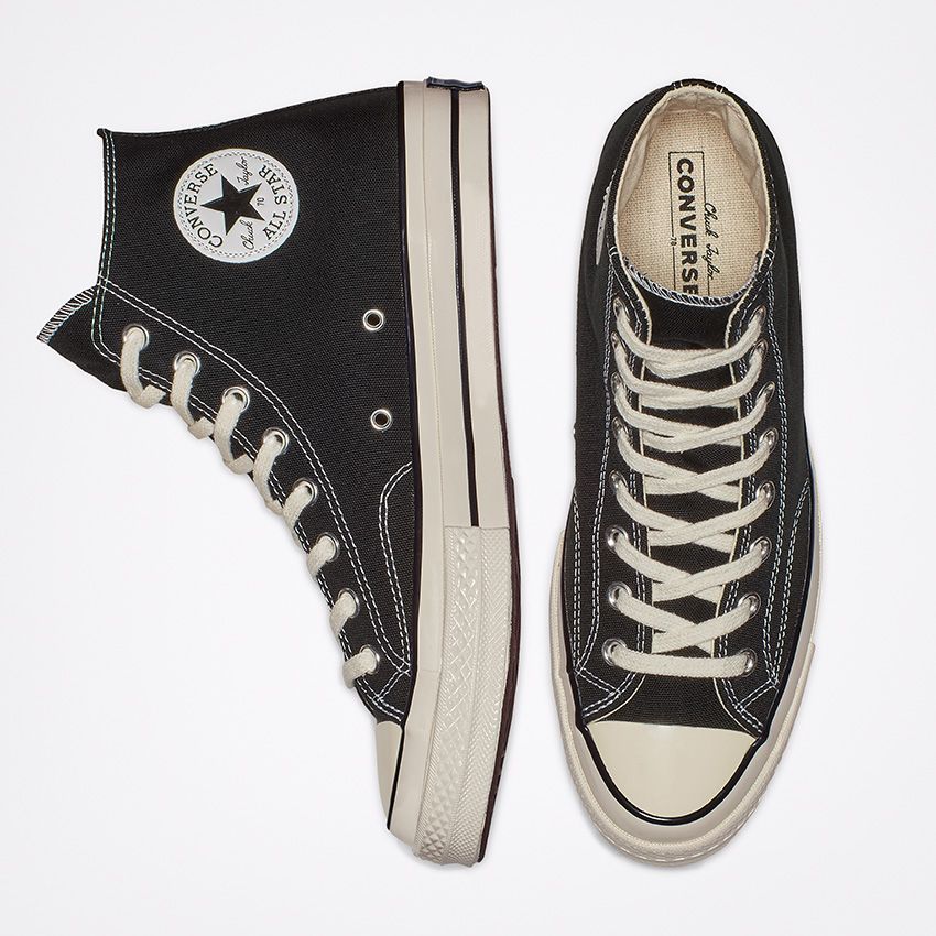 Converse Chuck 70 High - Black/Black/Egret