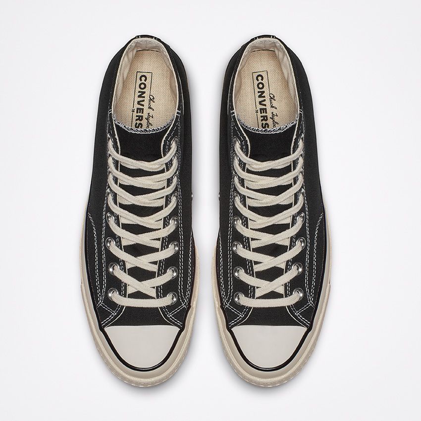 Converse Chuck 70 High - Black/Black/Egret