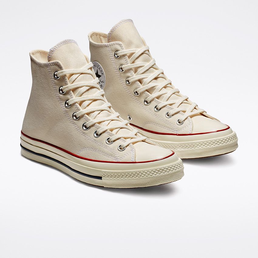 Converse Chuck 70 High - Parchment/Garnet/Egret