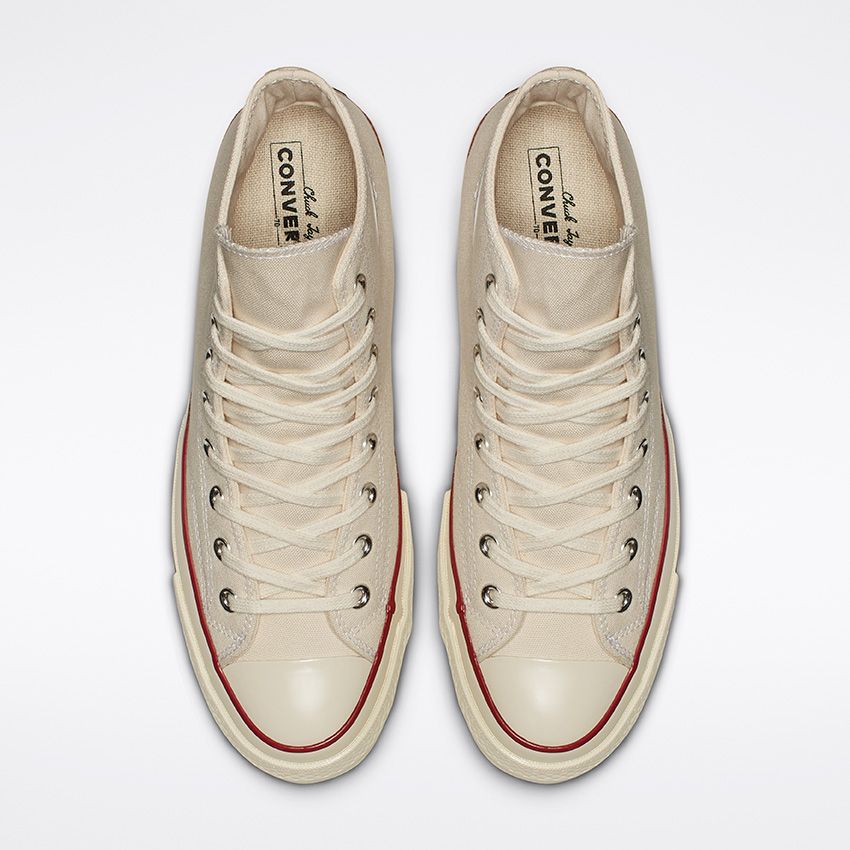 Converse Chuck 70 High - Parchment/Garnet/Egret