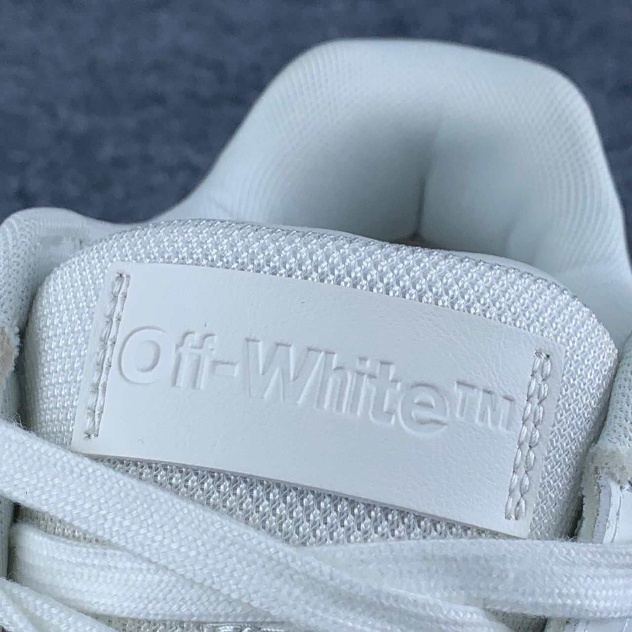 Off-White Out of Office 'White White Navy Blue'
