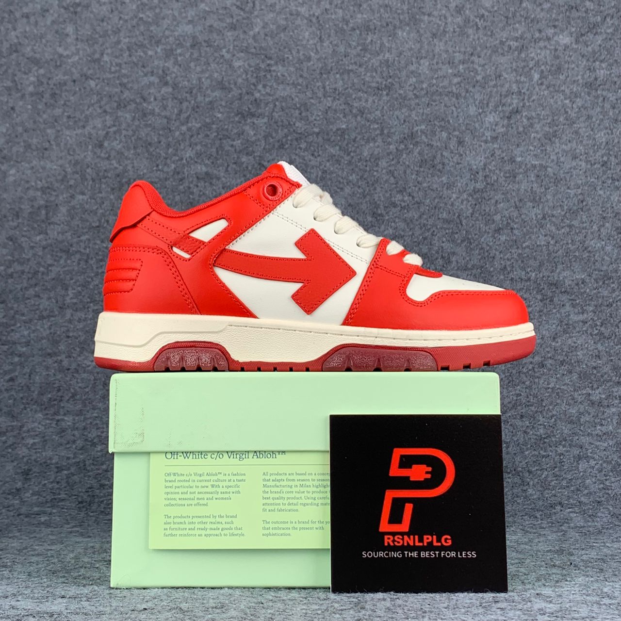 Off-White Out of Office 'Red White'