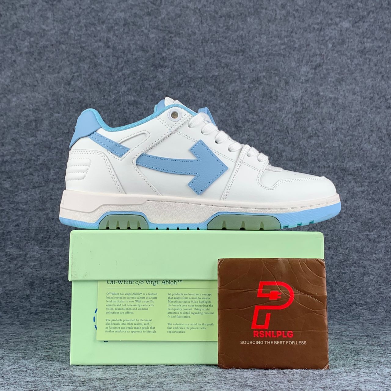 Off-White Out of Office 'White Light Blue'