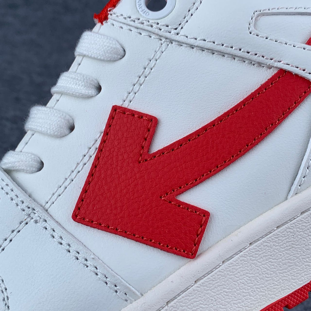 Off-White Out of Office 'White Red'