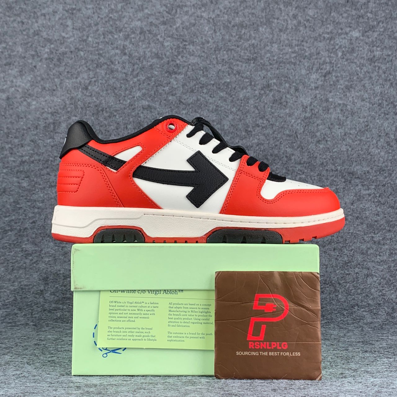 Off-White Out of Office 'Red White Black'