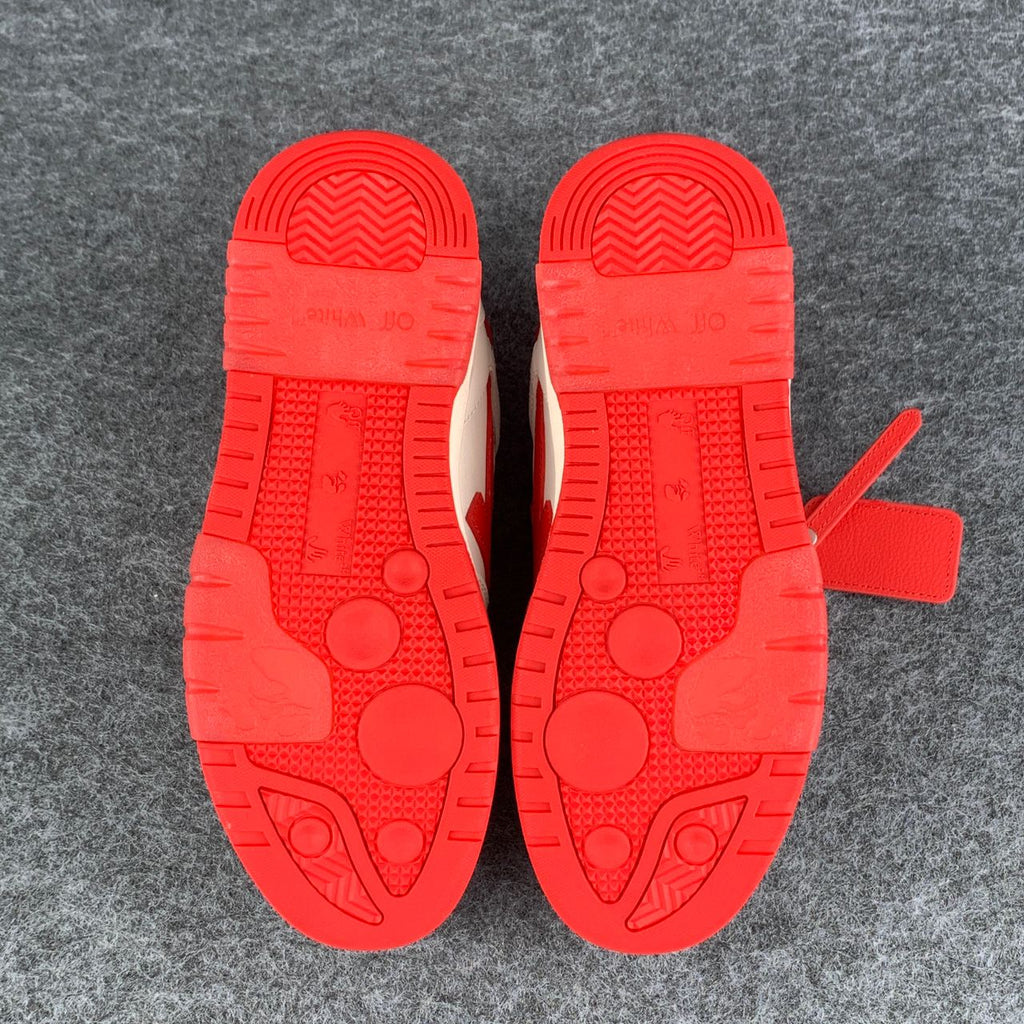 Off-White Out of Office 'White Red'