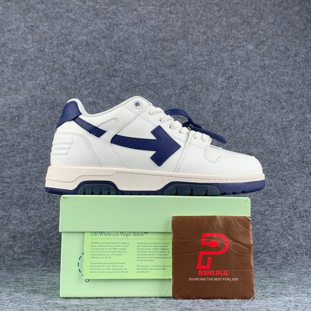 Off-White Out of Office 'White White Navy Blue'