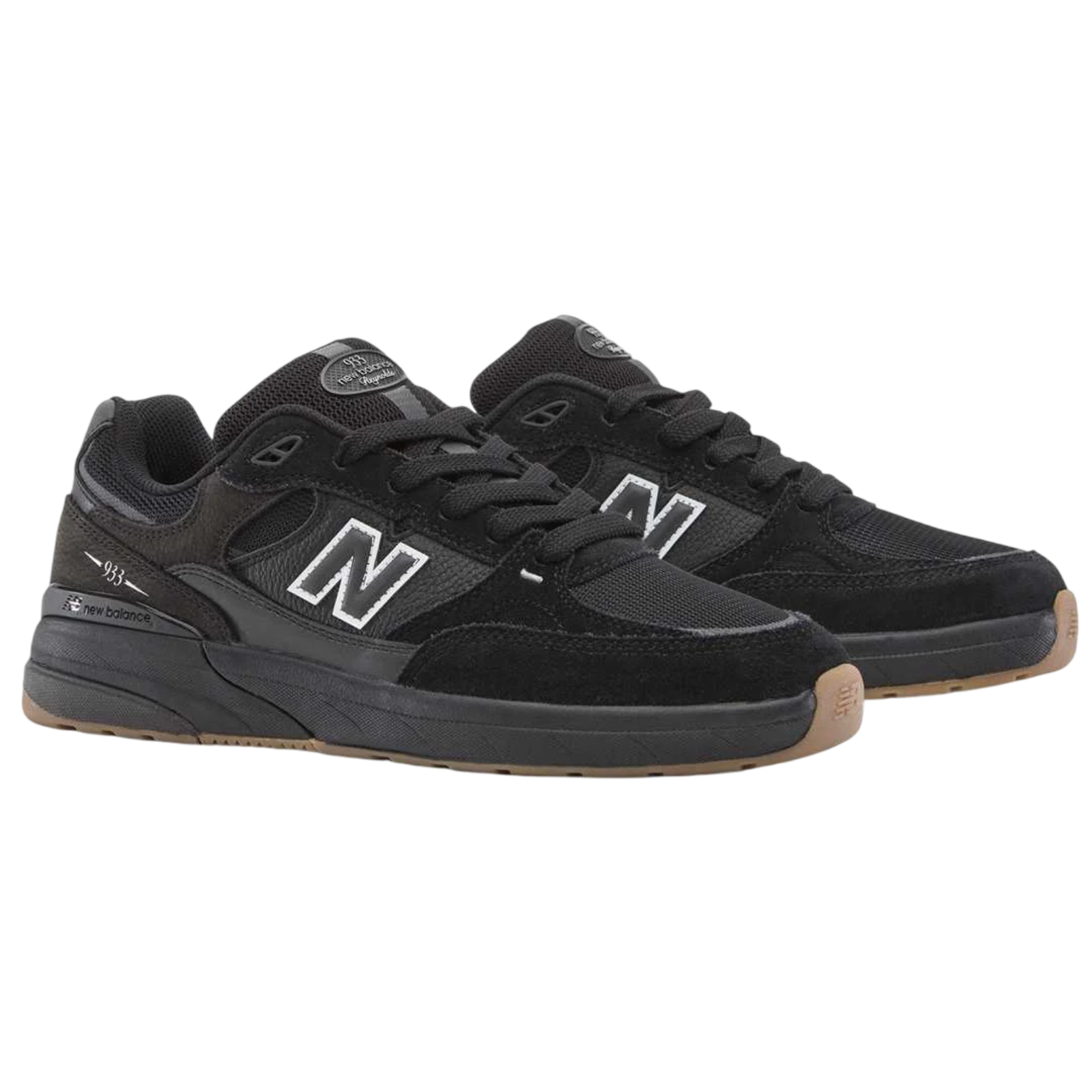 New Balance Numeric Reynolds 933 - Black/Black