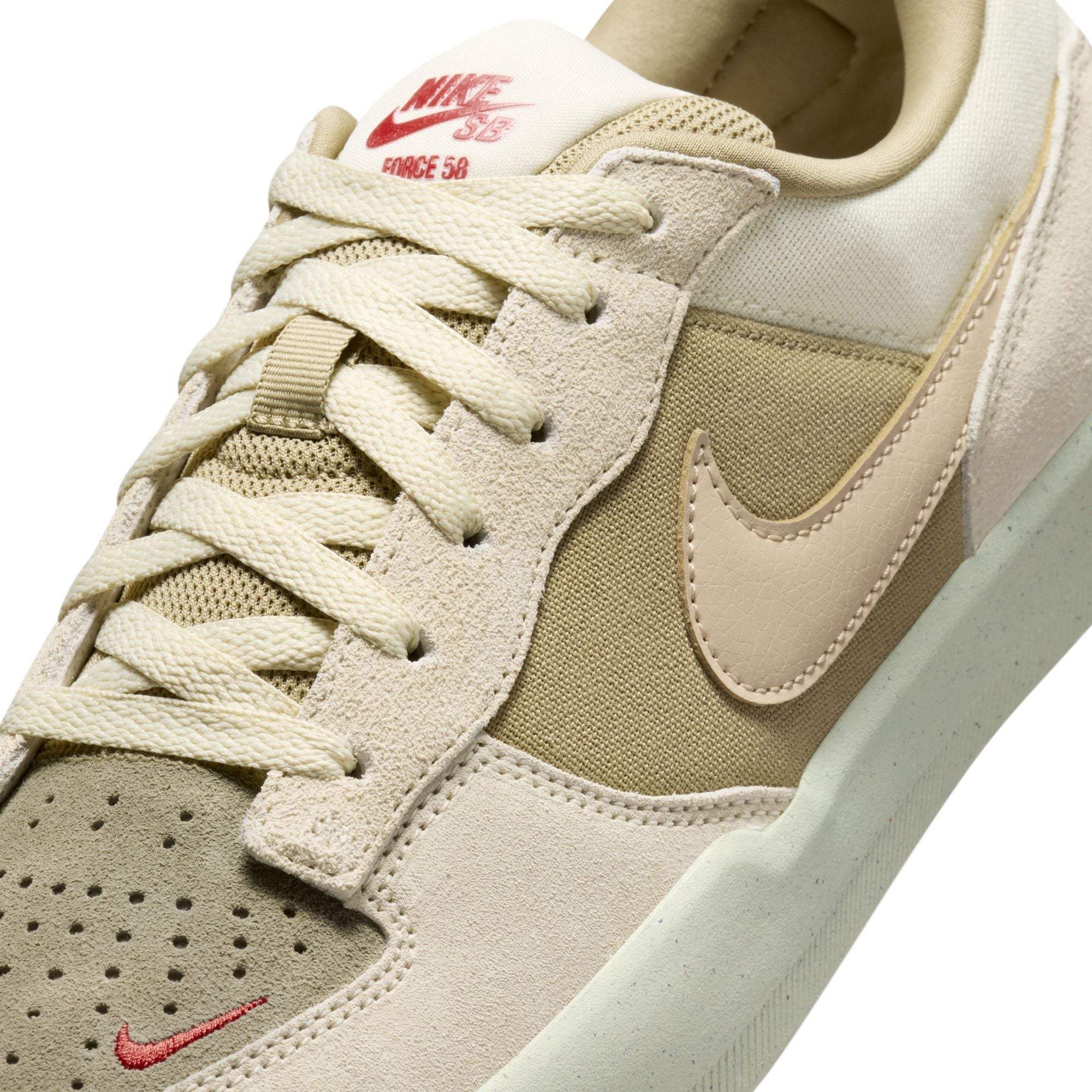 Nike SB Force 58 - Coconut Milk/Linen/Neutral Olive