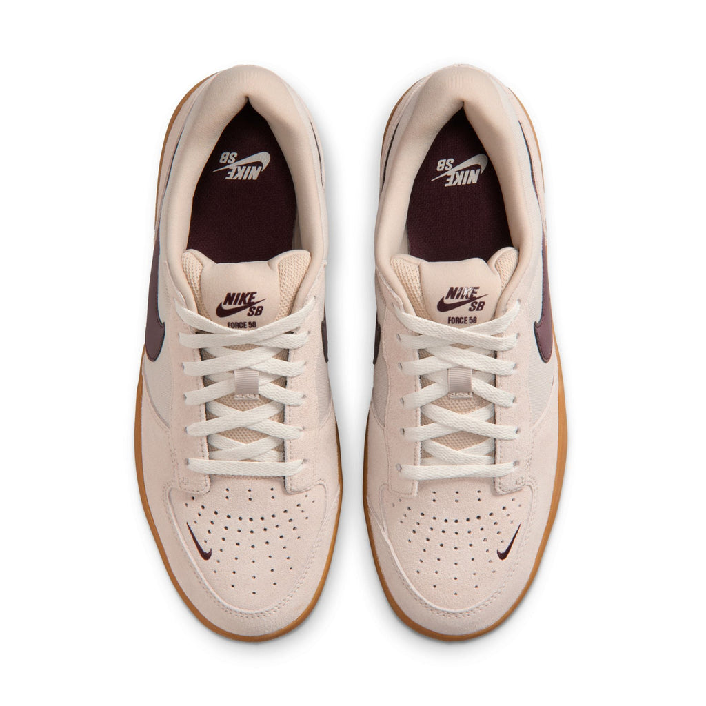 Nike SB Force 58 - Cream II/Burgundy Crush/Gum