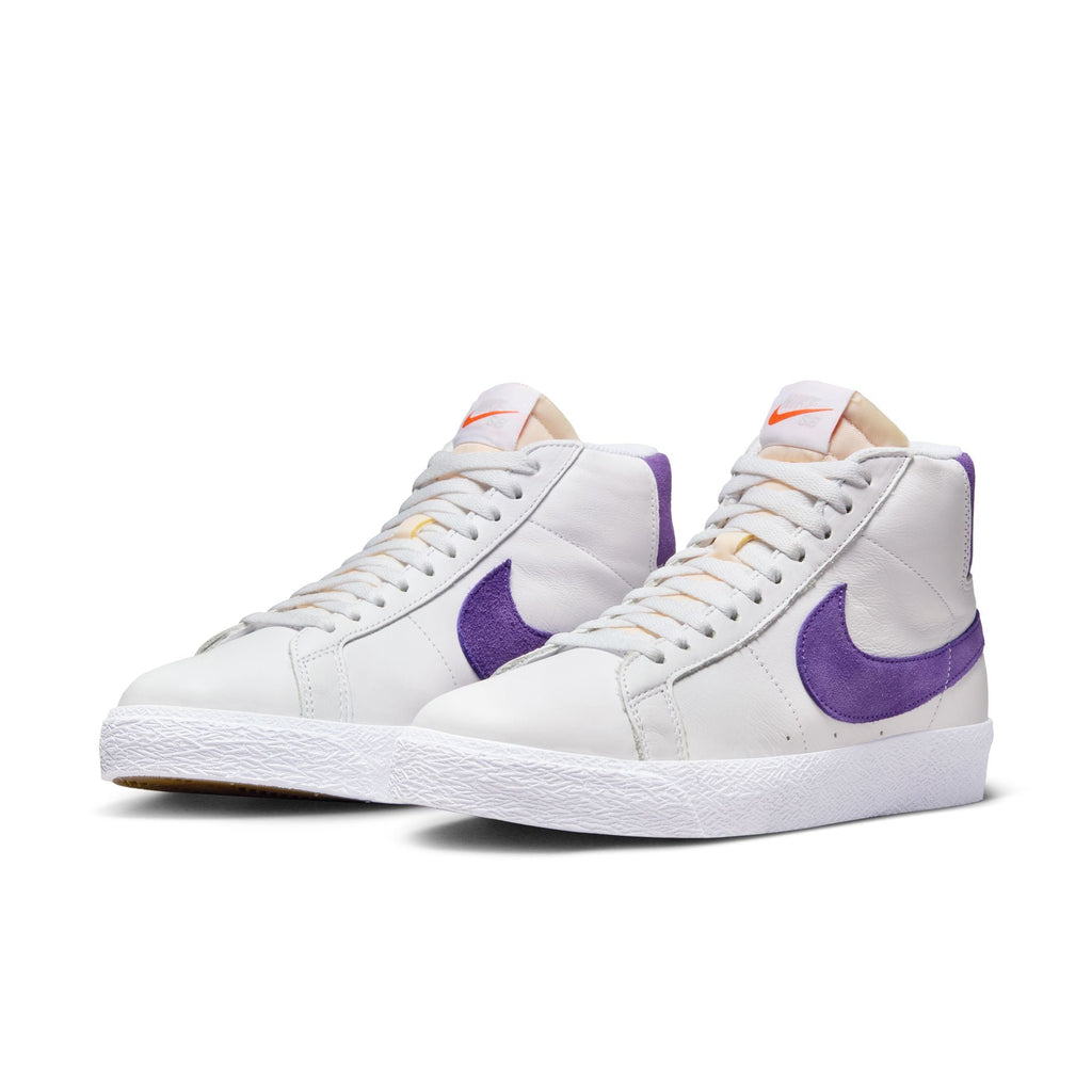 Nike SB Zoom Blazer Mid - White/Court Purple
