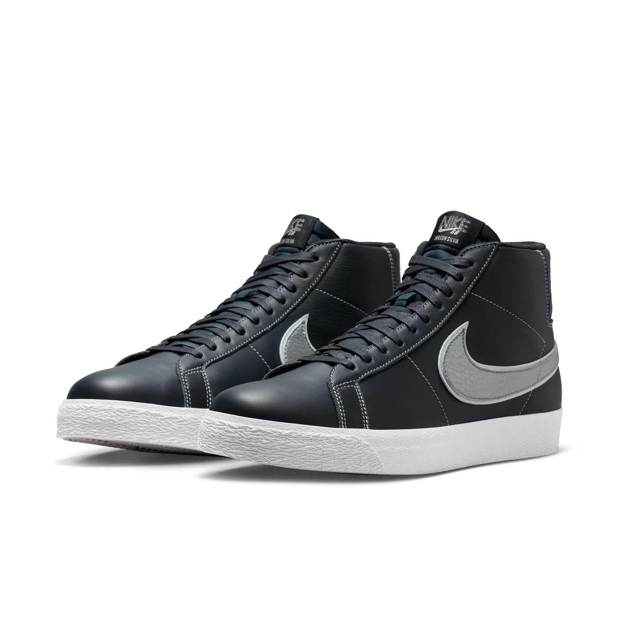 Nike SB Zoom Blazer Mid - Mason Silva Blackened Blue/Wolf Grey