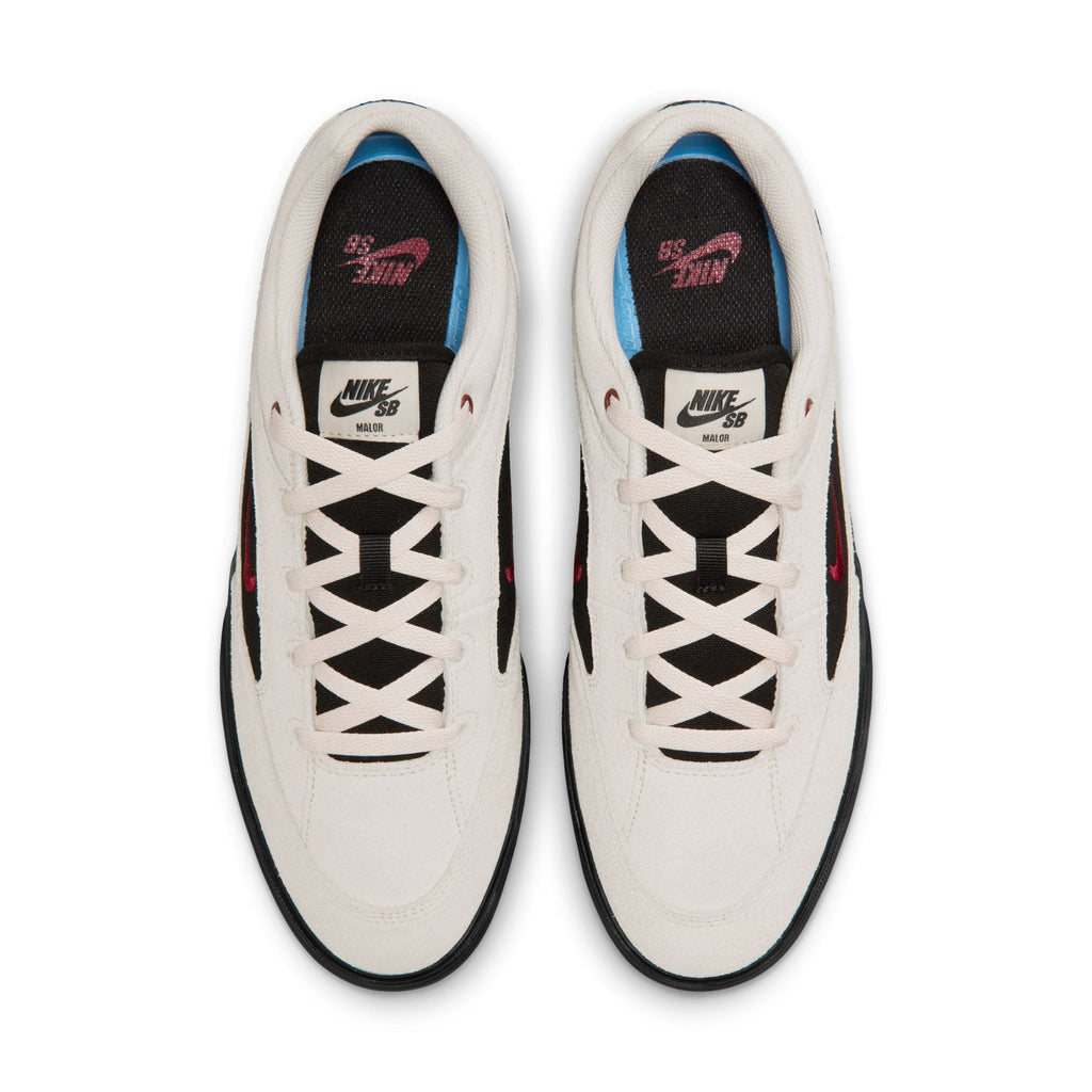 Nike SB Kids Malor - Light Orewood Brown/Team Red/Black