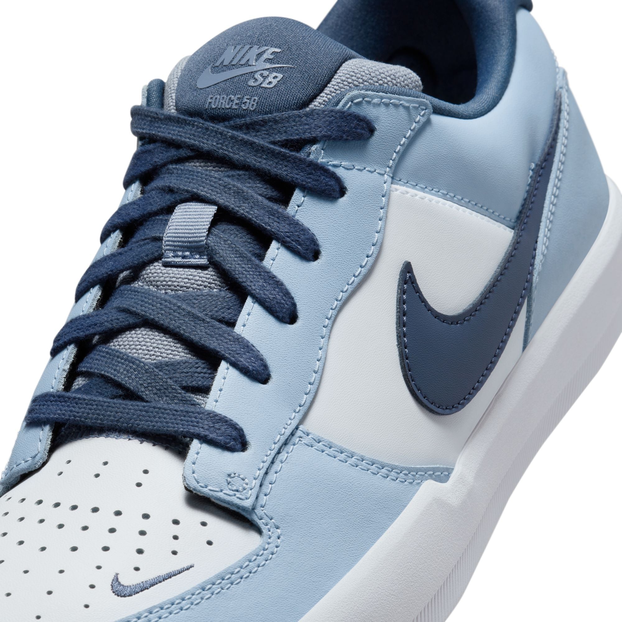 Nike SB Force 58 Premium - White/Thunder Blue