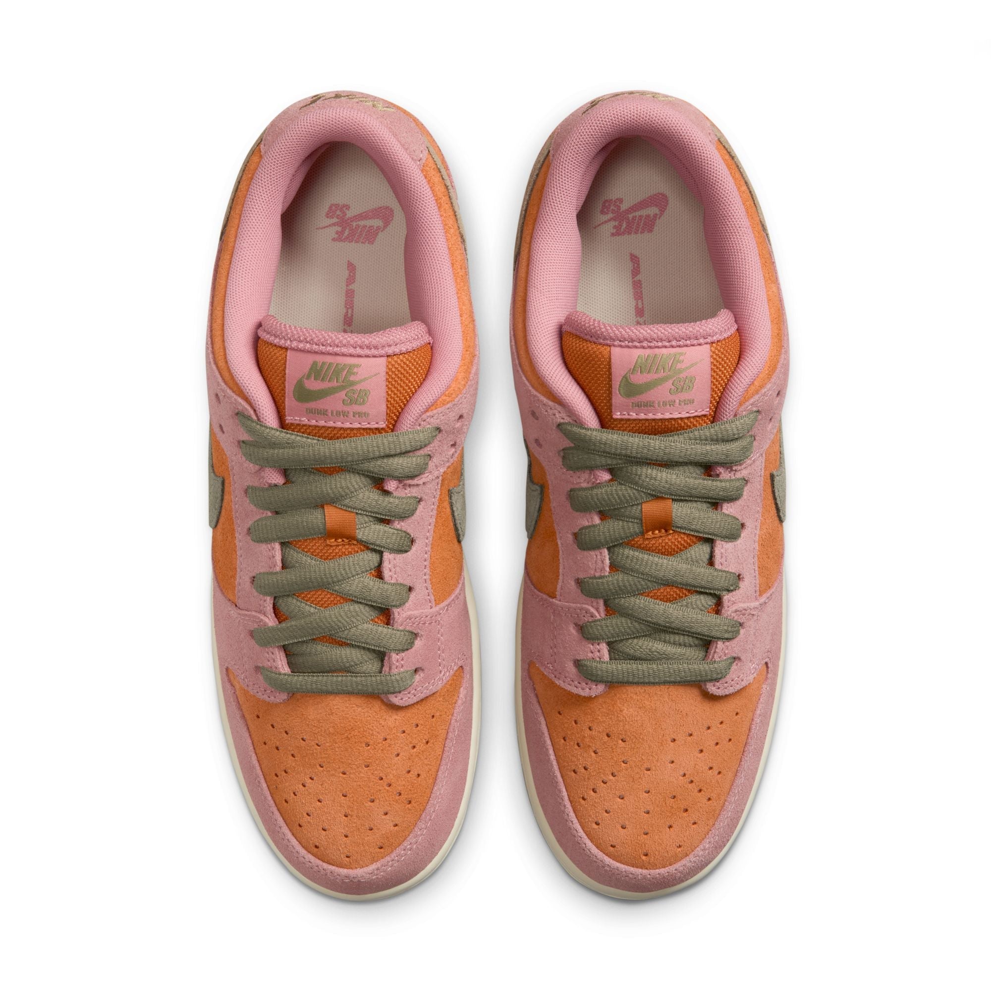 Nike SB Dunk Low Pro - Red Stardust/Neutral Olive/Monarch