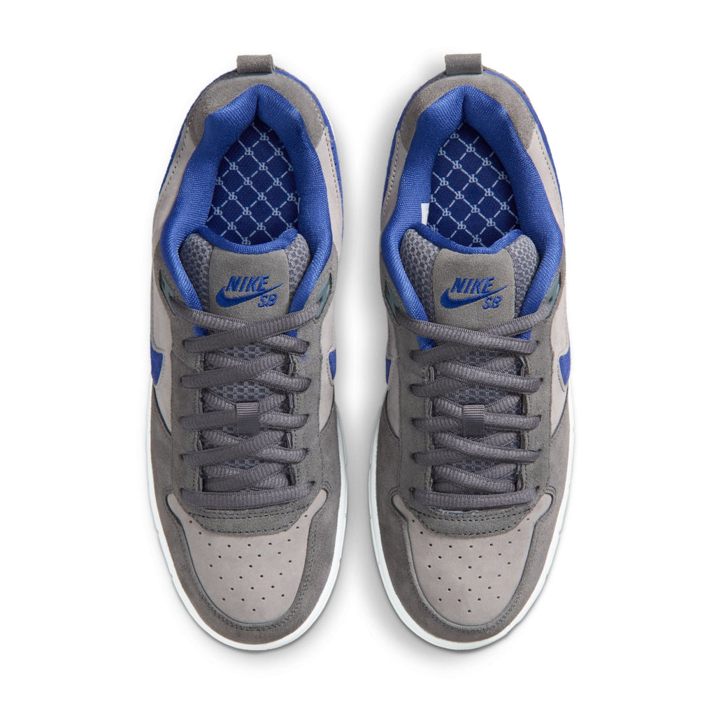 Nike SB Paul Rodriguez Zoom Air Low - Flint Grey/Deep Royal Blue-Flint Grey