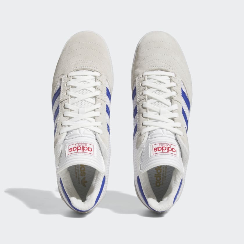 Adidas Busenitz - Crystal White/Semi Lucid Blue/Gold Metallic