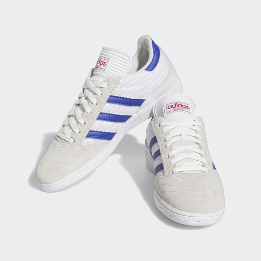 Adidas Busenitz - Crystal White/Semi Lucid Blue/Gold Metallic