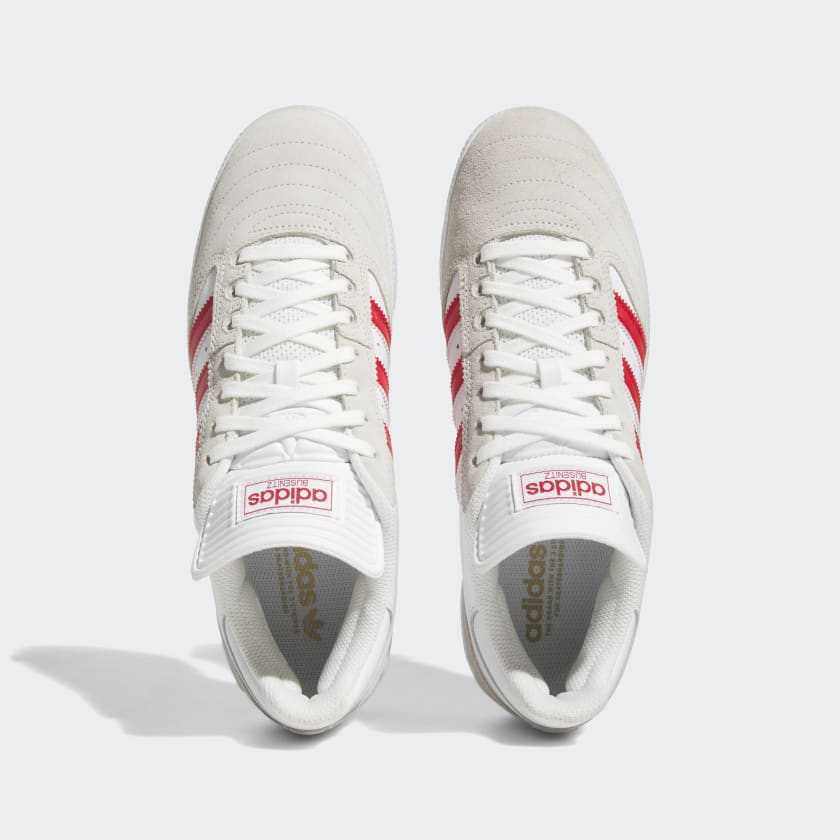 Adidas Busenitz - Cloud White/Better Scarlet/Gold Metallic