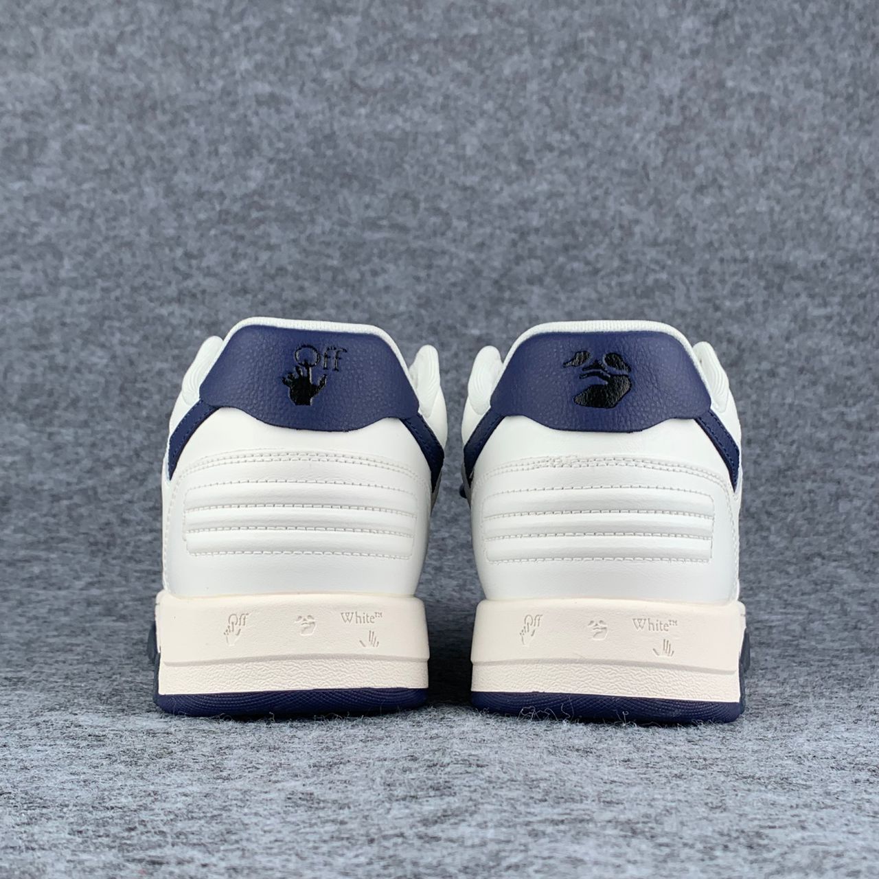 Off-White Out of Office 'White White Navy Blue'