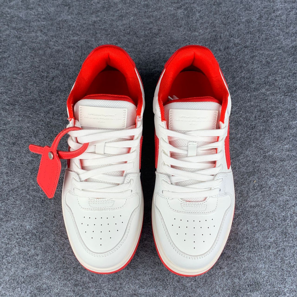 Off-White Out of Office 'White Red'