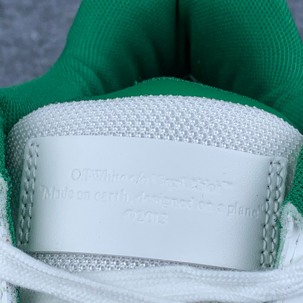 Off-White Out of Office 'Green White'