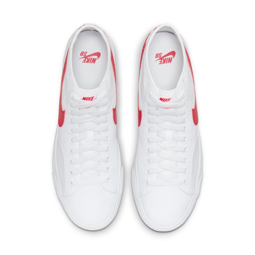 Nike SB Blazer Court Mid - White/University Red