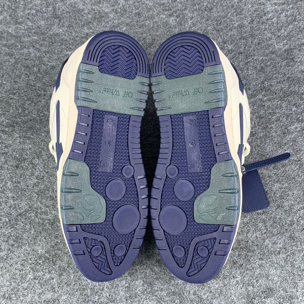Off-White Out of Office 'White White Navy Blue'