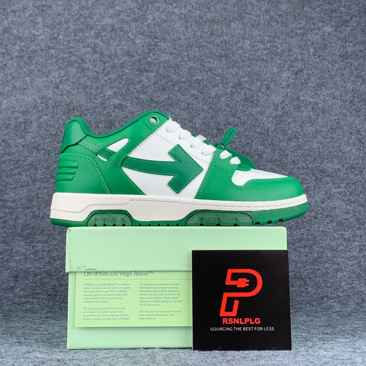 Off-White Out of Office 'Green White'