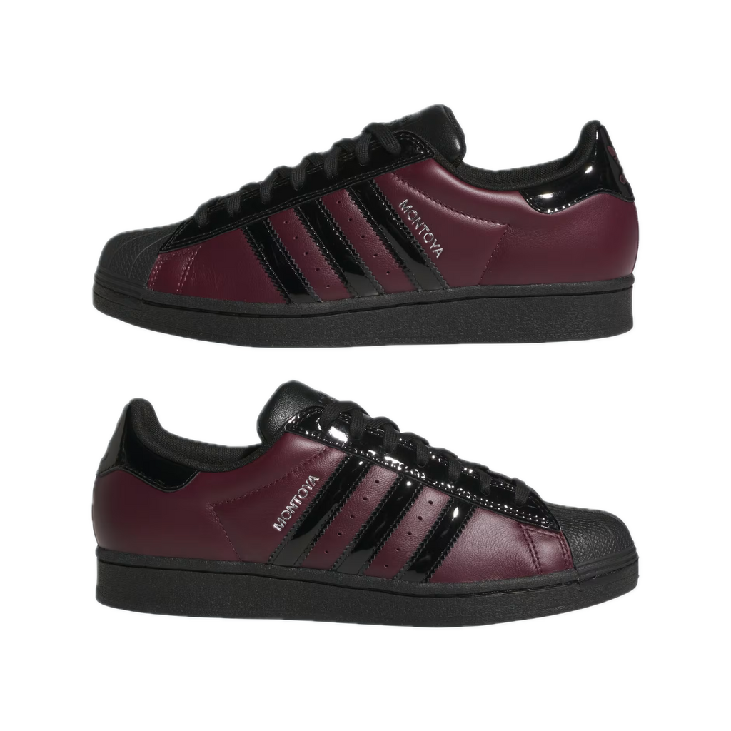 Adidas Superstar ADV x Marcos Montoya - Maroon/Core Black/Maroon