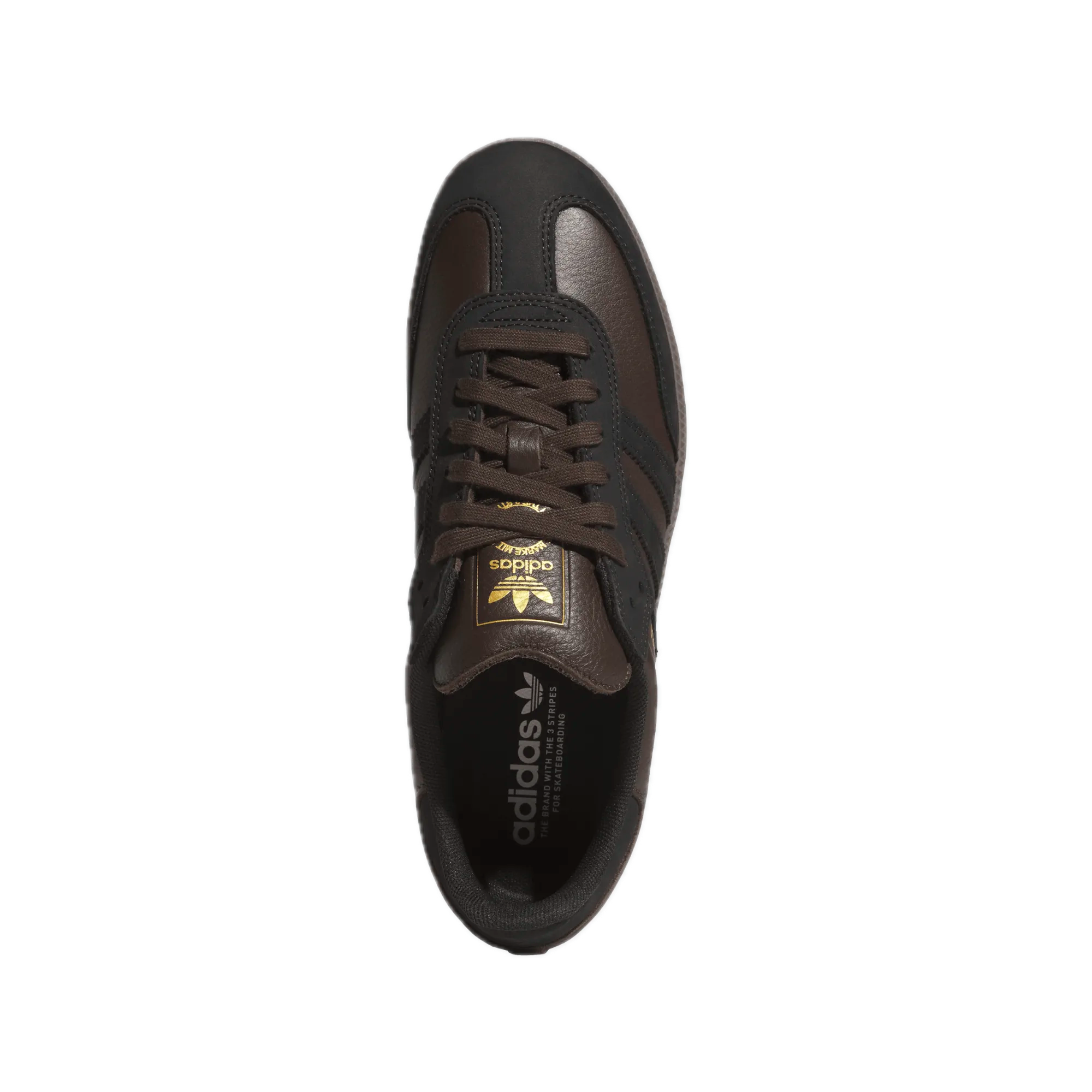 Adidas Samba ADV - Dark Brown/Core Black/Gum