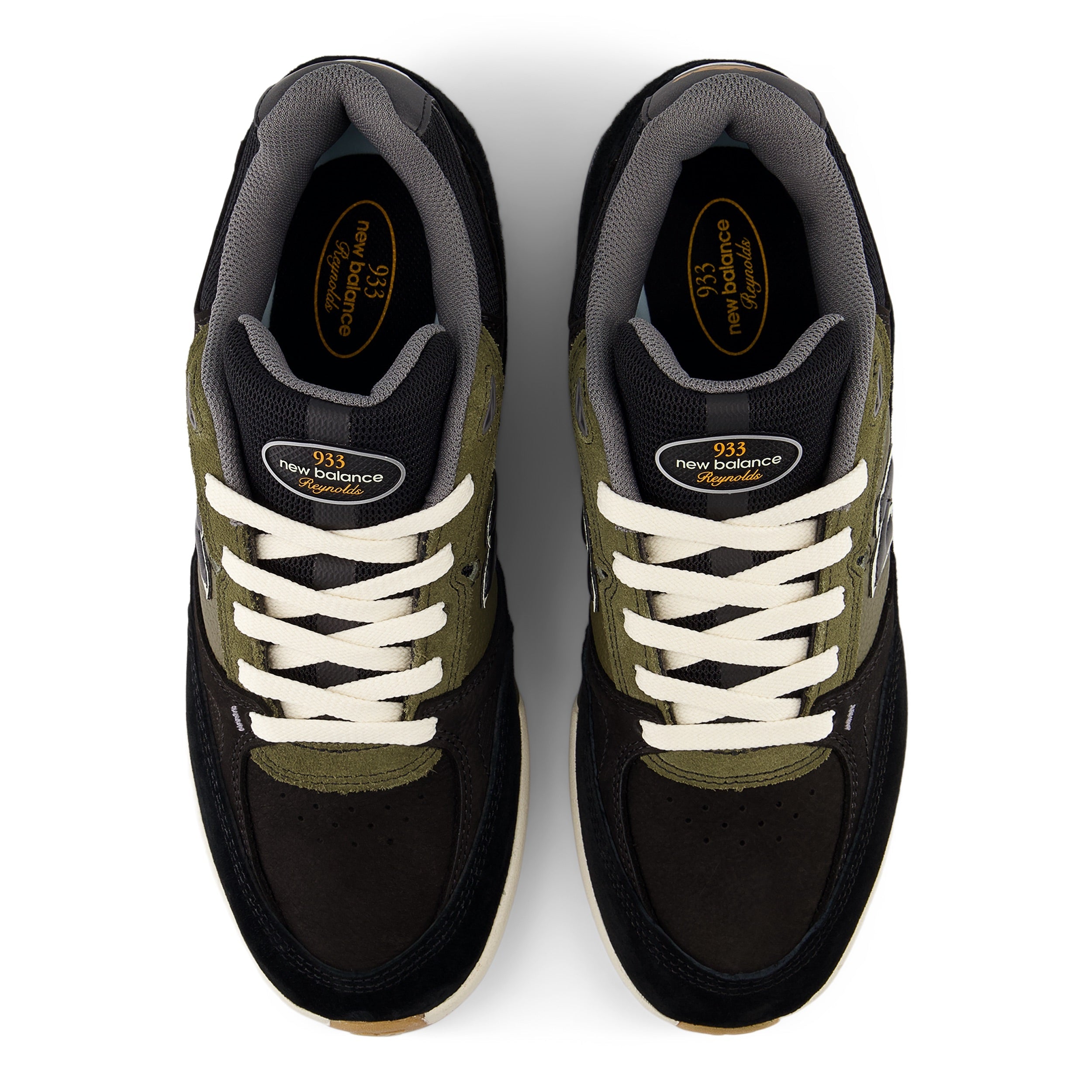 New Balance Numeric Reynolds 933 - Black/Dark Olivine