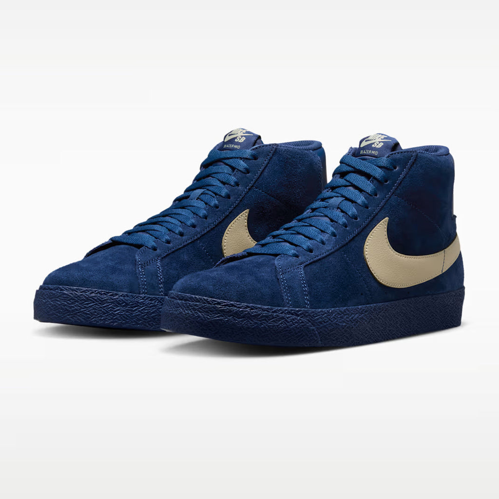 Nike SB Zoom Blazer Mid - Coastal Blue/Pale Yellow