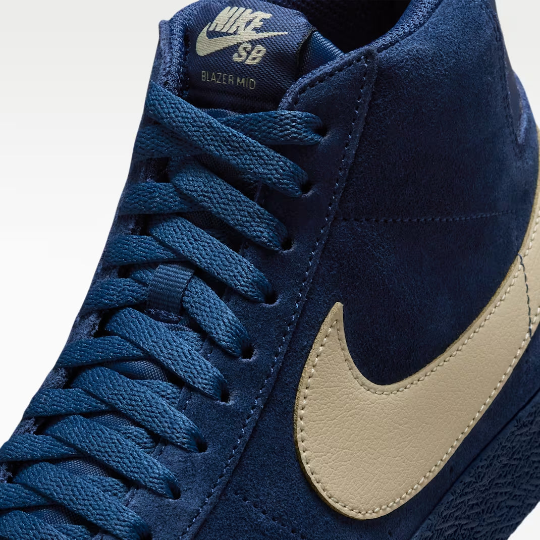Nike SB Zoom Blazer Mid - Coastal Blue/Pale Yellow