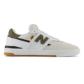 New Balance Numeric Foy 306 Cup - White/Dark Moss