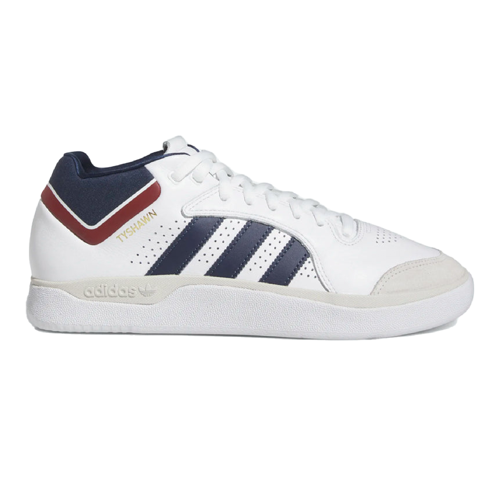 Adidas Tyshawn - Cloud White/Collegiate Navy/Grey One