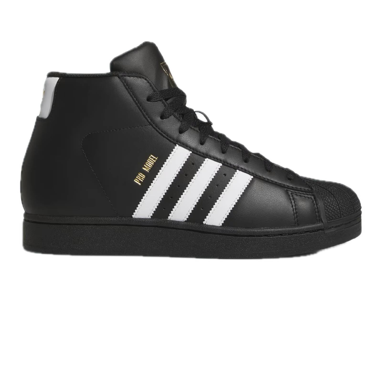 Adidas Pro Model - Core Black/Cloud White/Gold Metallic