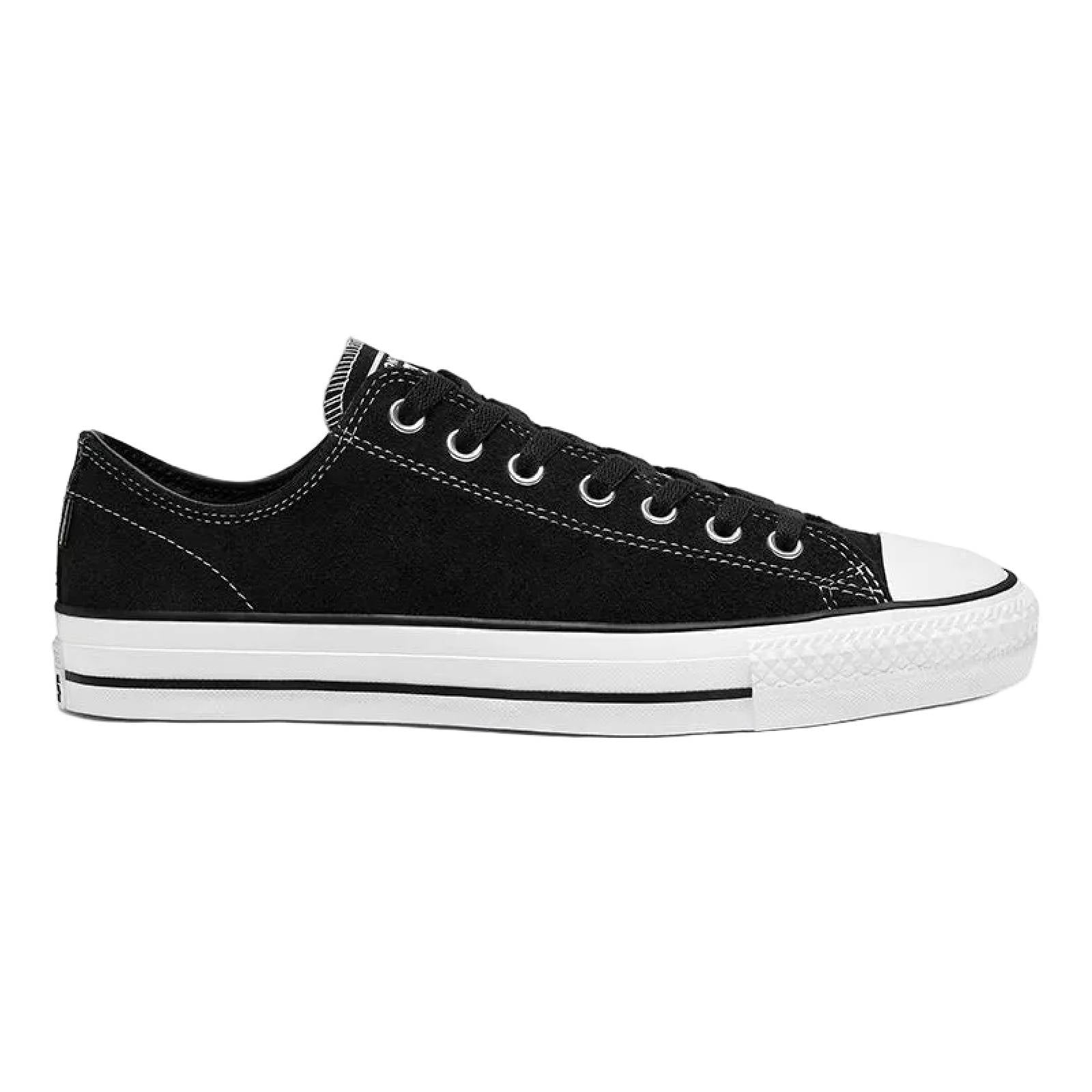 Converse CTAS Pro Ox Low Suede - Black/Black/White