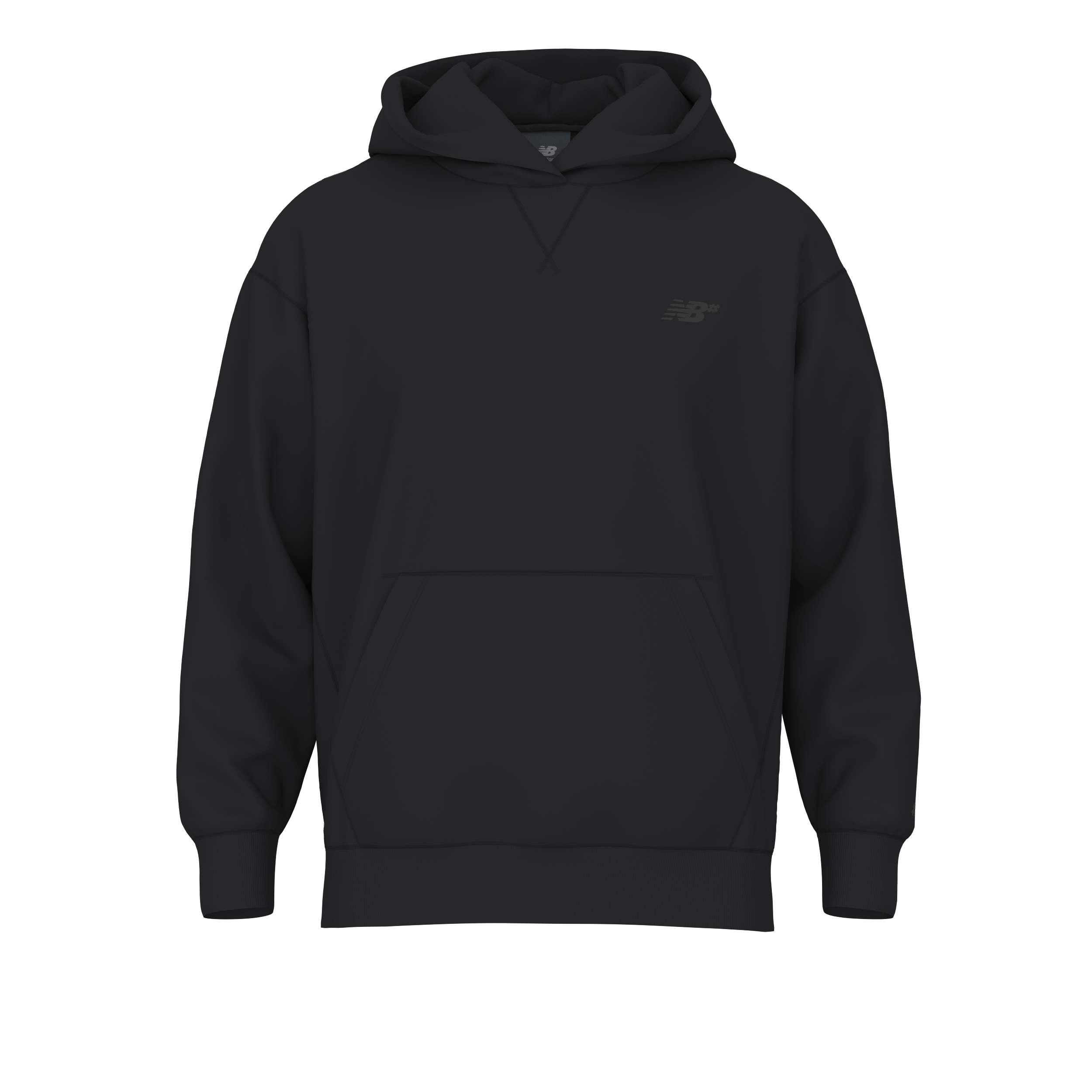New Balance Numeric French Terry Hoodie - Black