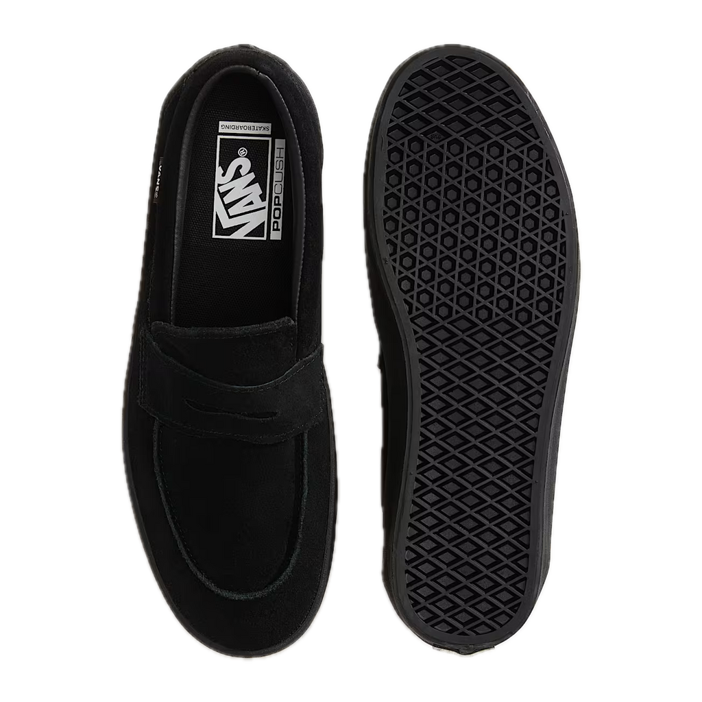 Vans Skate Loafer - Suede Black/Black