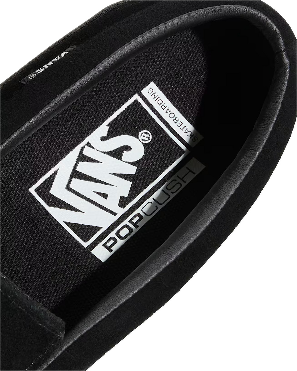 Vans Skate Loafer - Suede Black/Black