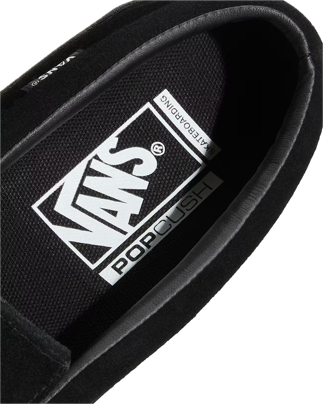 Vans Skate Loafer - Suede Black/Black