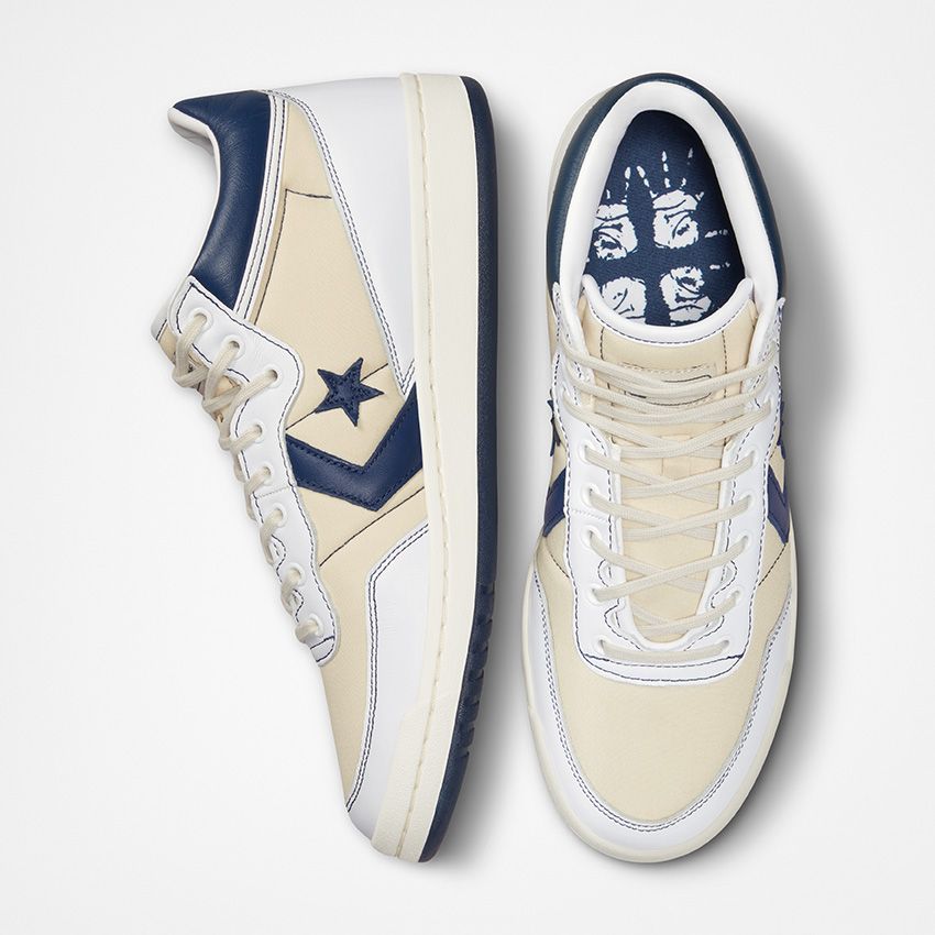 Converse Sage Elsesser Fastbreak Pro Mid - White/Navy/Egret