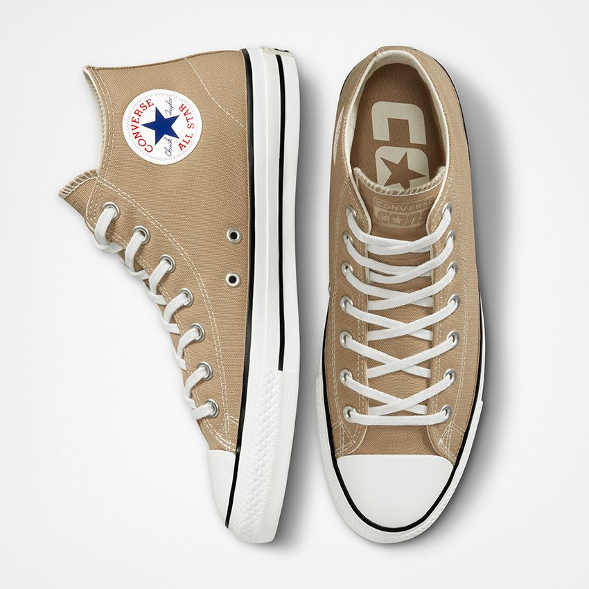 Converse CTAS Pro Mid Canvas - Nomad Khaki/Black/Egret