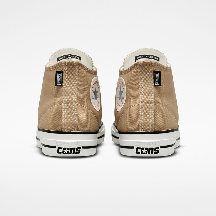 Converse CTAS Pro Mid Canvas - Nomad Khaki/Black/Egret
