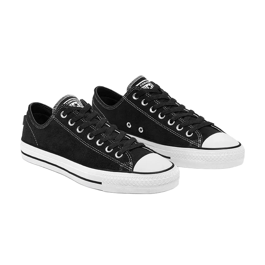 Converse CTAS Pro Ox Low Suede - Black/Black/White