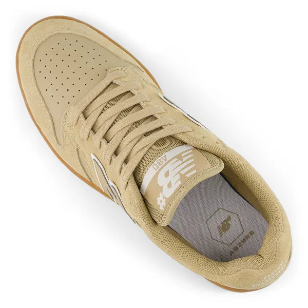 New Balance Numeric 480 - Beige/White